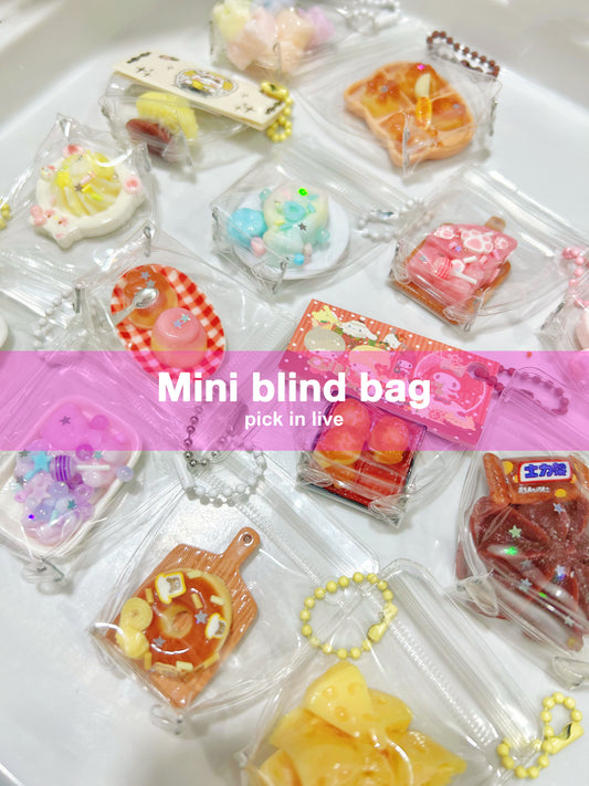 mini blind bag tabasquishy Handmade food Silicone StressRelief squishytoy(pick in live kikisquishy3))